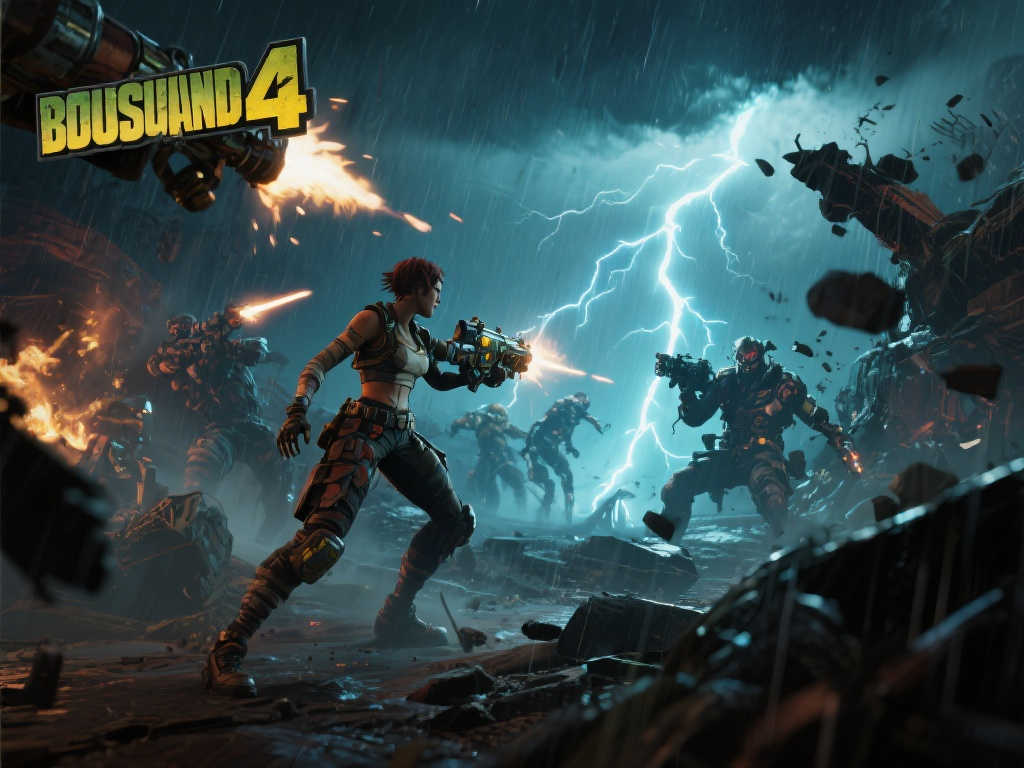 《无主之地4》全新预告：新英雄新玩法，战斗热血沸腾！