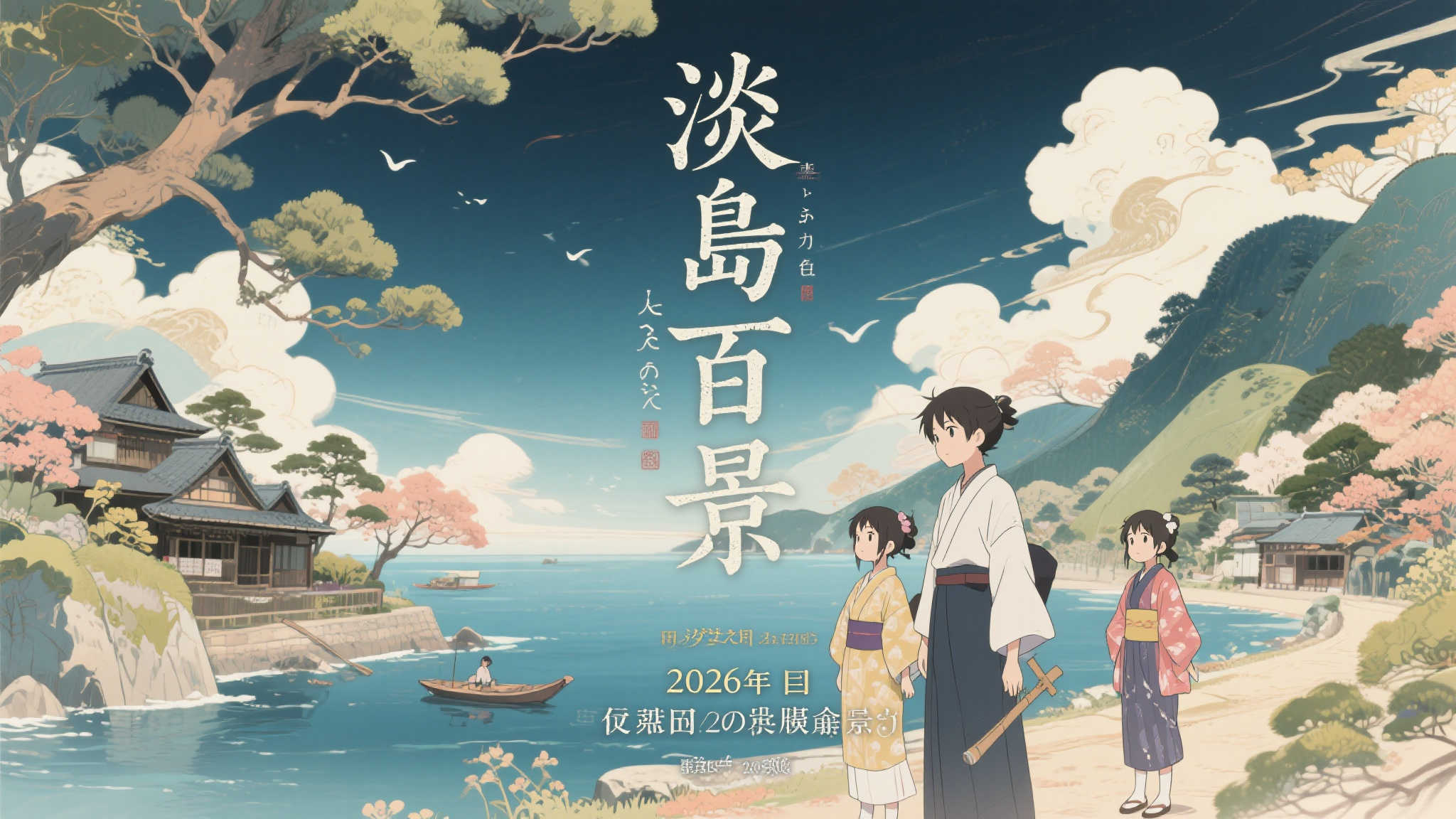 2026年震撼登场!《淡岛百景》首曝概念视觉与预告片 2026年震撼登场!《淡岛百景》首曝概念视觉与预告片